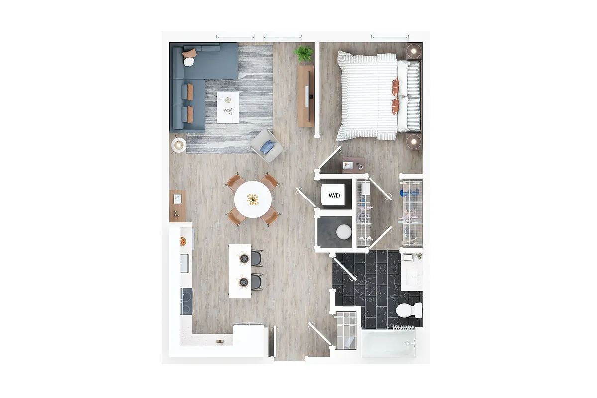 Floor plan A7A - II