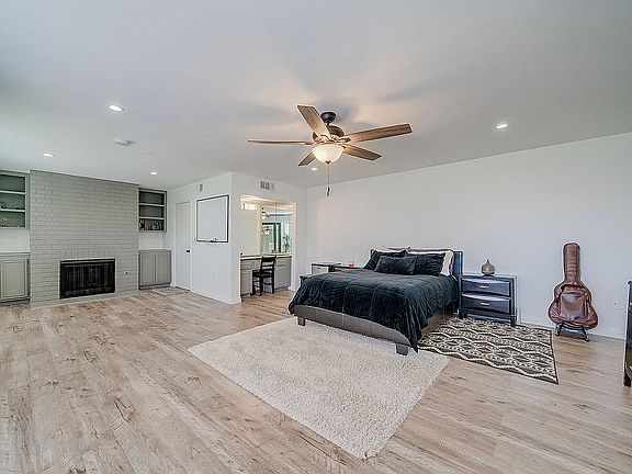 Master Bedroom Fireplace 