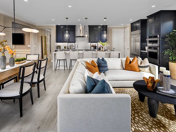 Great Room, Dining Kitchen of the Connect Model