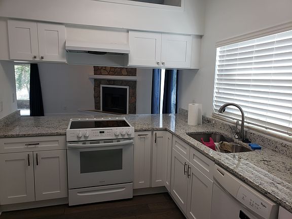New cabinets in the kitchen