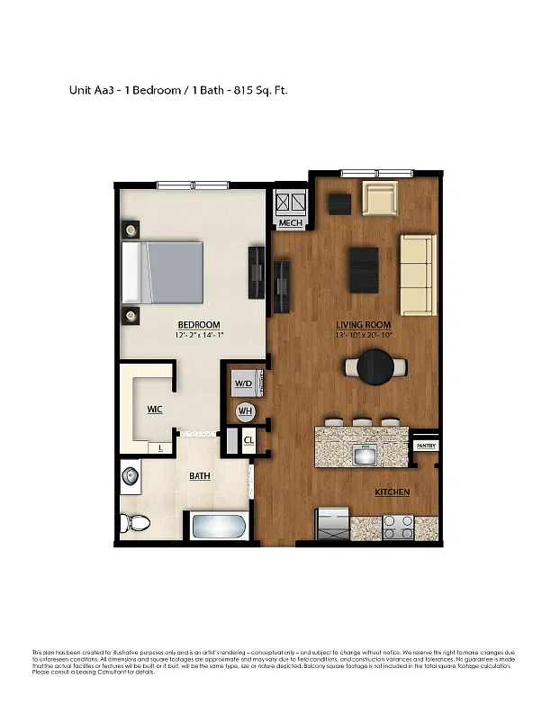 Floor plan AA3
