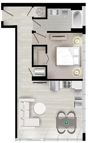 Floor plan Canary