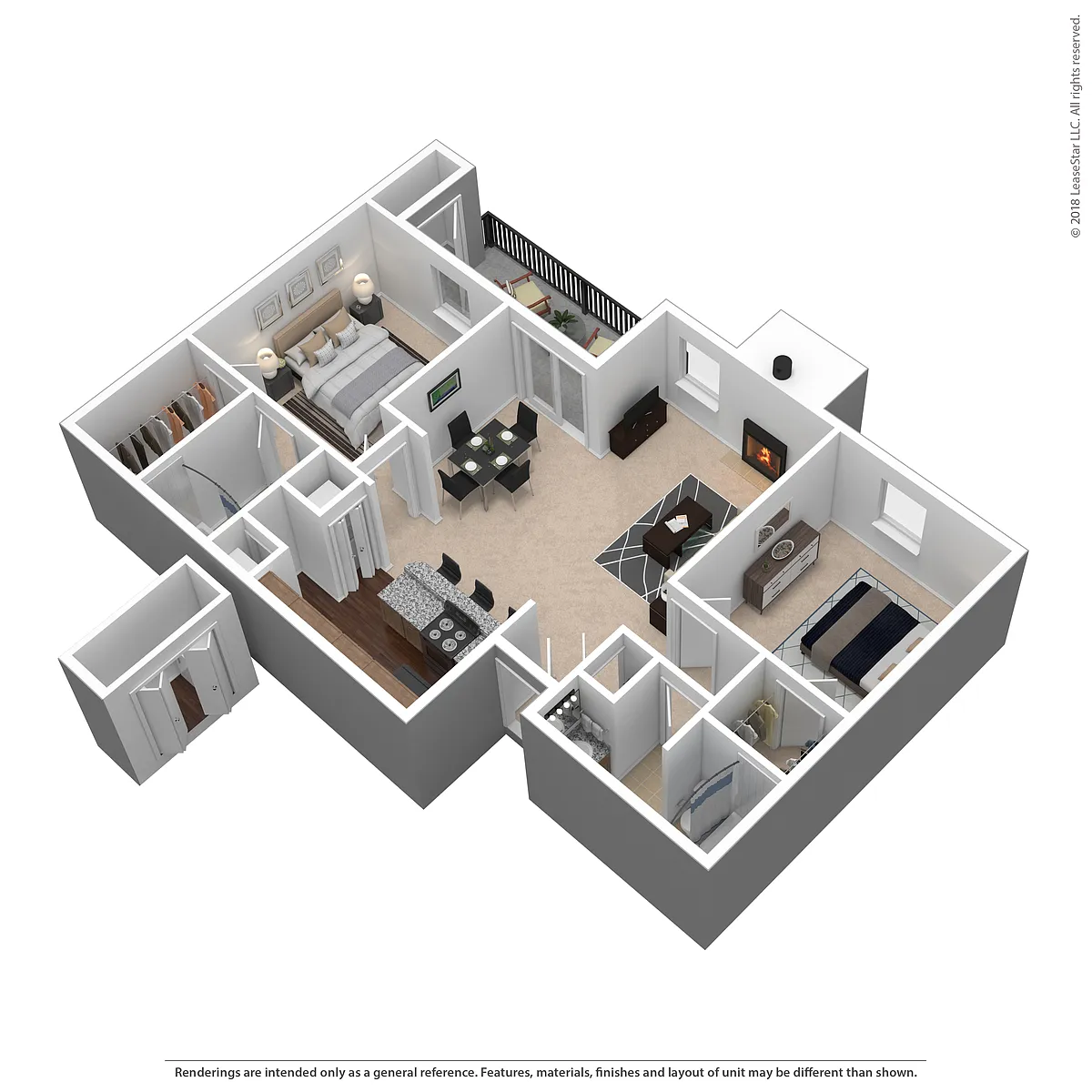Floor plan The Sugarberry - Renovated