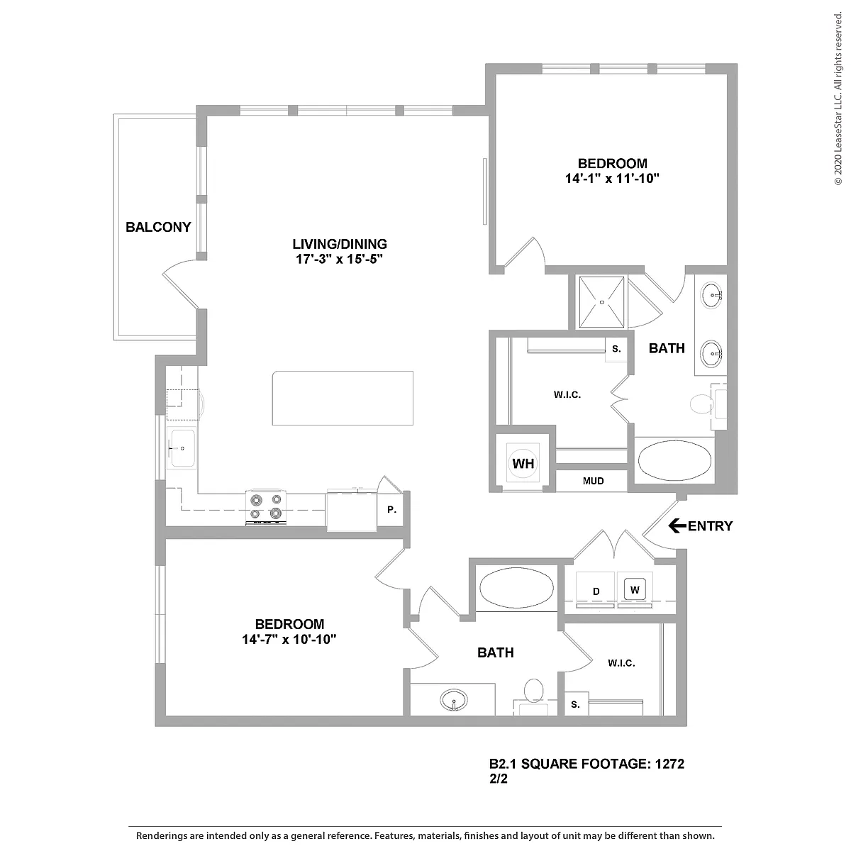 Floor plan B2