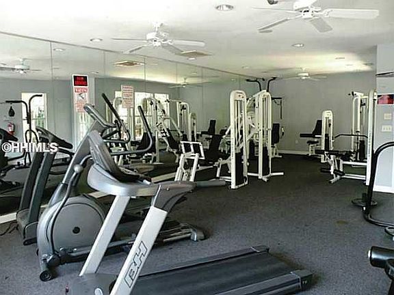 Exercise facility is available in the clubhouse