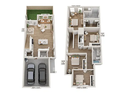 Floor plan Sunsoak