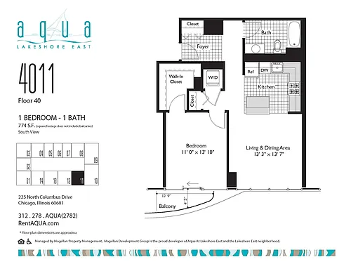 Floor plan aqa111c