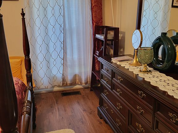 Master bedroom with dresser
