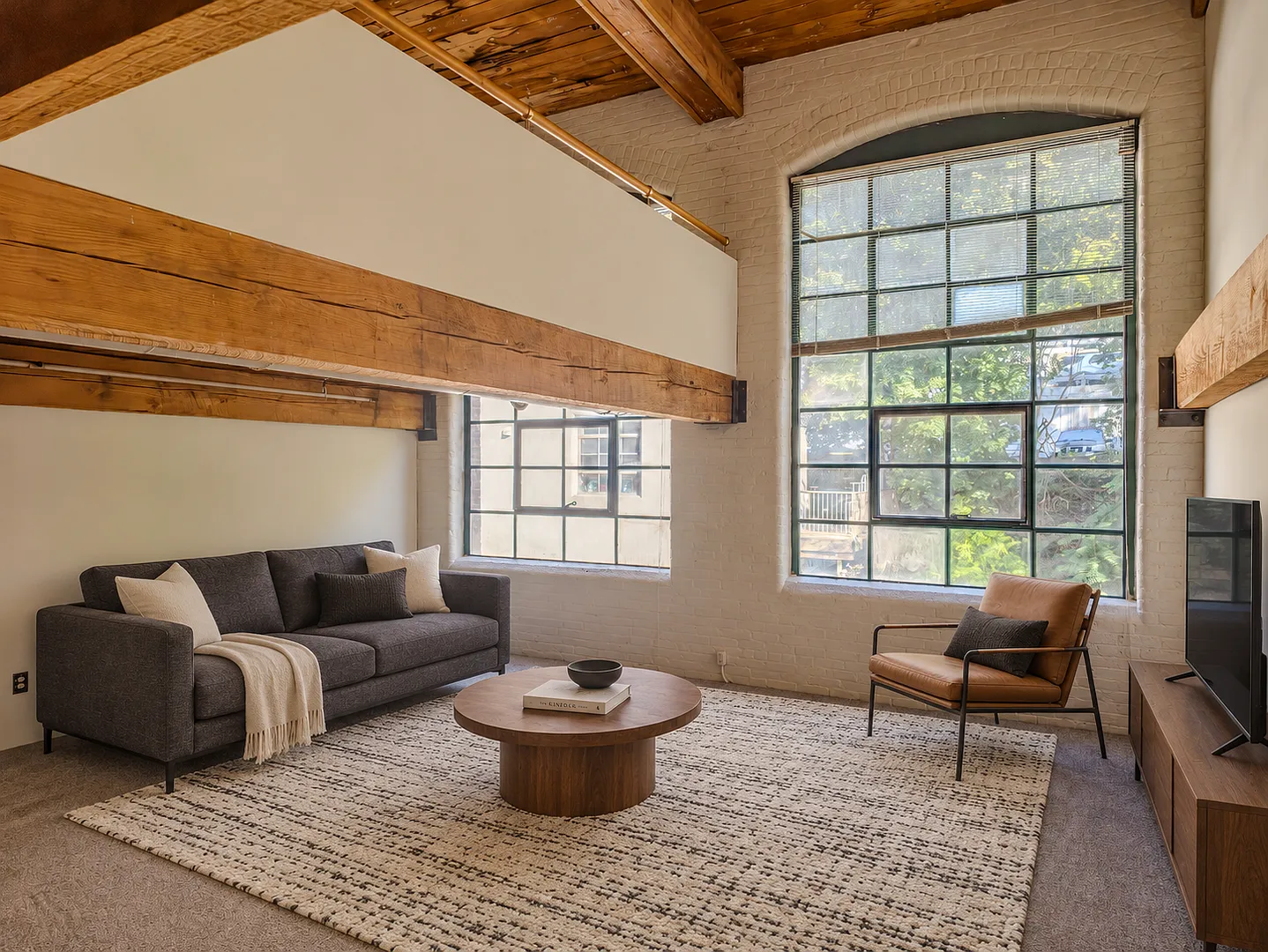 Historic 1-Bedroom Loft with In-Unit Laundry at the Thermos Building — Photo 4