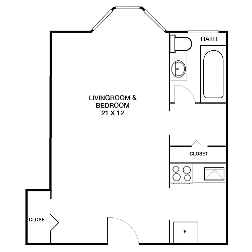Floor plan The Fairmount