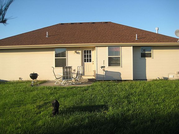 Privacy fenced in yard