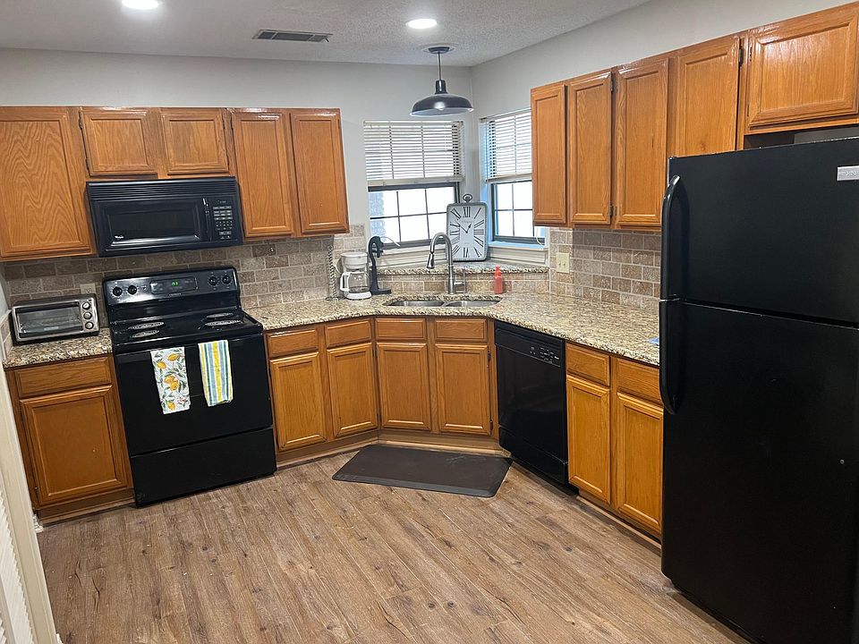 Kitchen includes all appliances and basic necessities to get you started.