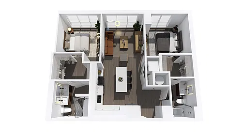 Floor plan B3
