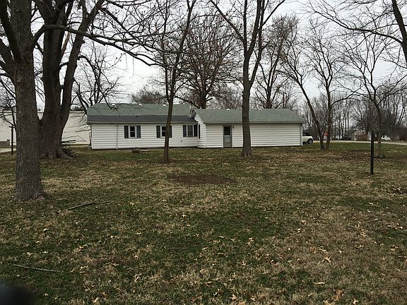 Large wooded back yard