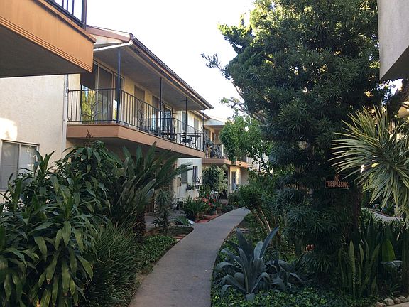 Courtyard, unit is upstairs