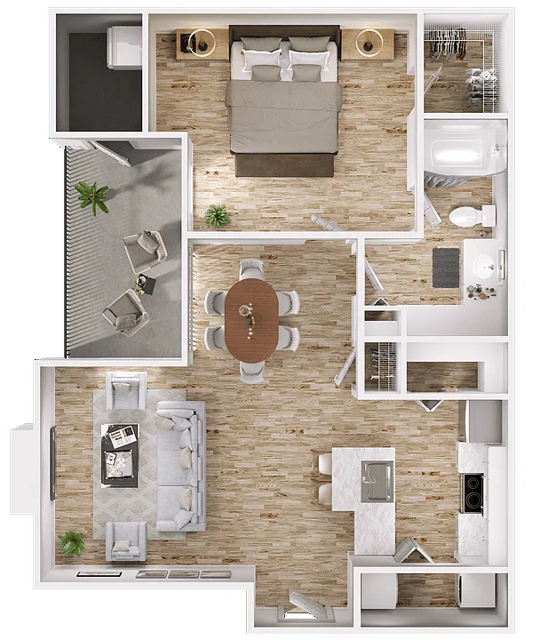 Floor plan Madrid
