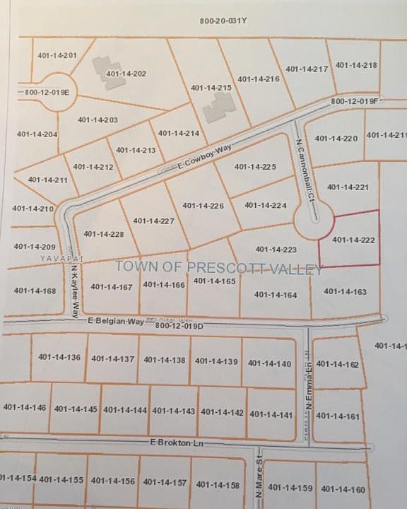 Map 8881 N. Cannonball Ct