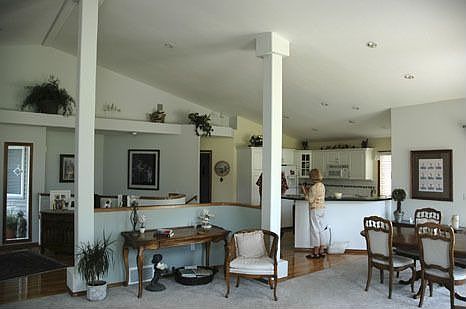 open living room