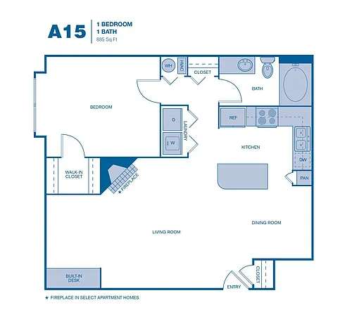 Floor plan A15