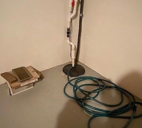 Basement Storage Sump