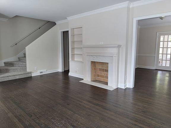 Bedrooms are upstairs