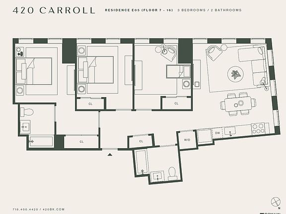 3rd image of 420 Carroll St #E1105