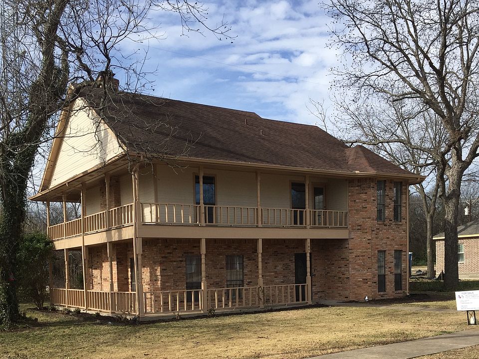 Front and left side of home