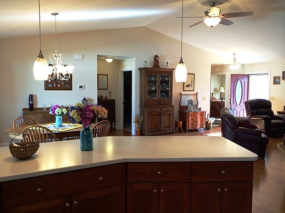 Kitchen to Living and Dining