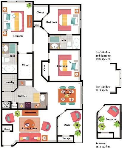Floor plan 3X2