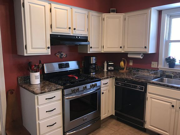 New Frigidaire gas stove.