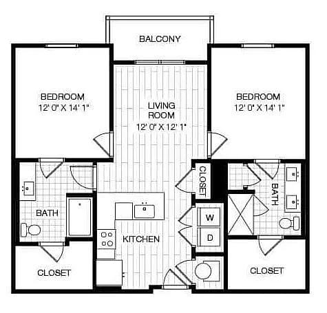 Floor plan B11A