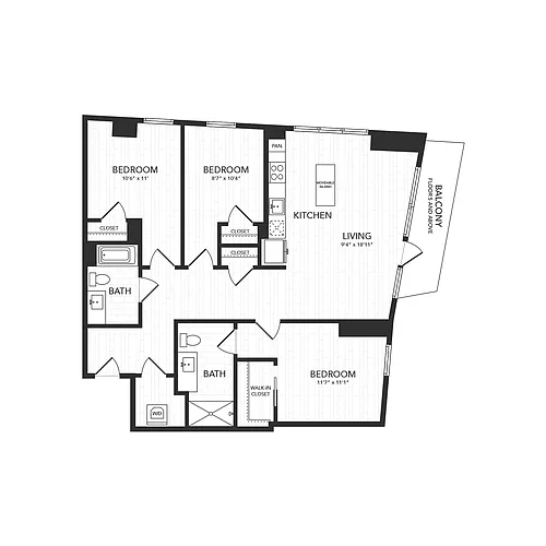 Floor plan C2