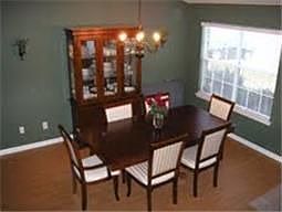 The large, open formal dining is perfect for the largest of family and friend gatherings.
