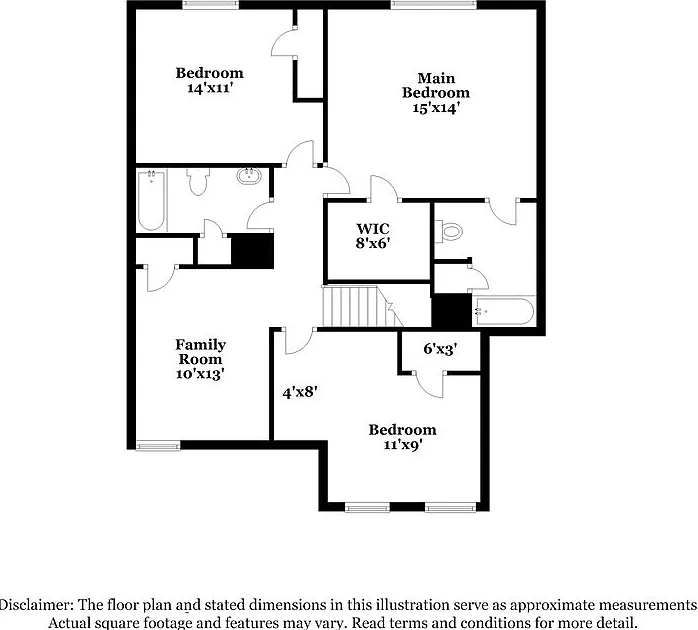 3 bed, 2.5 bath, 1796 sqft, $1,725 — Photo 2