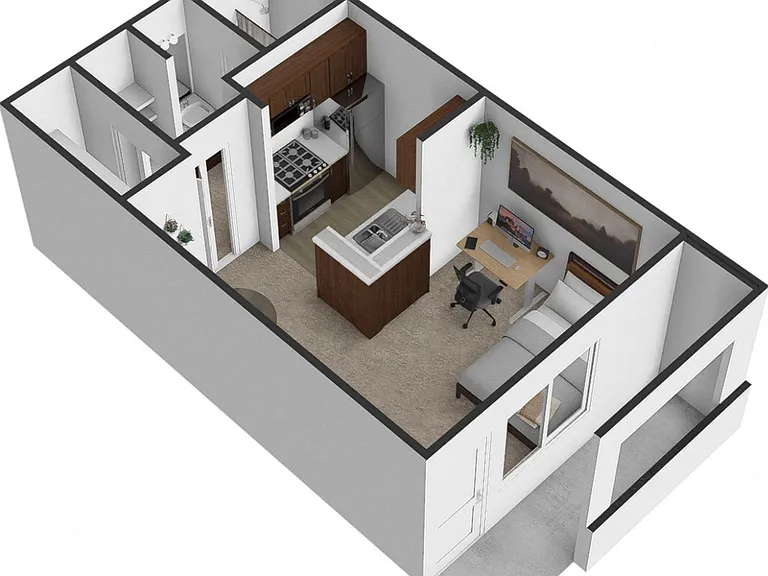 University Square Apartments — Photo 37
