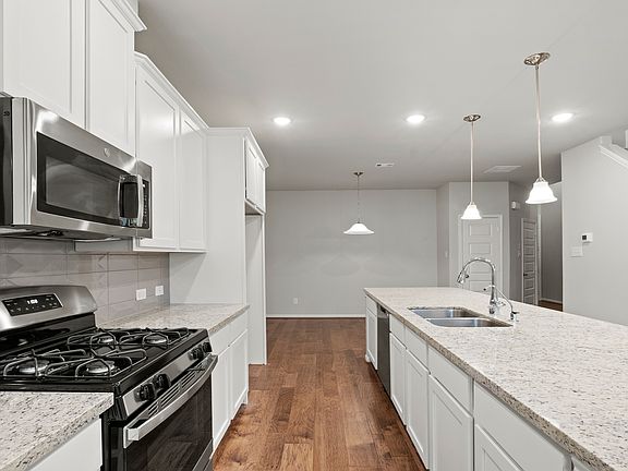 Abundant cabinet and counterspace