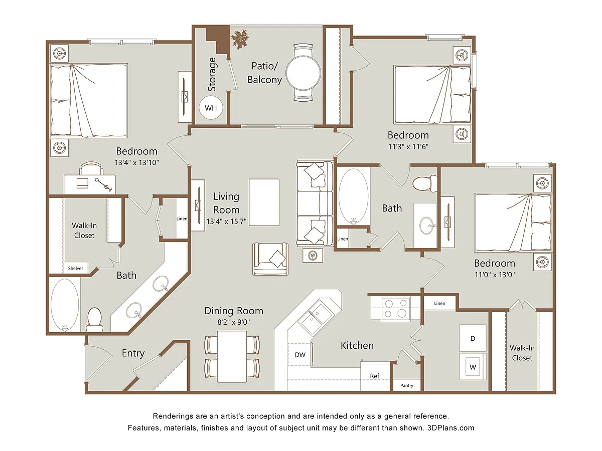 Floor plan C1R