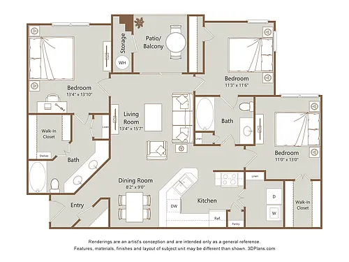 Floor plan C1