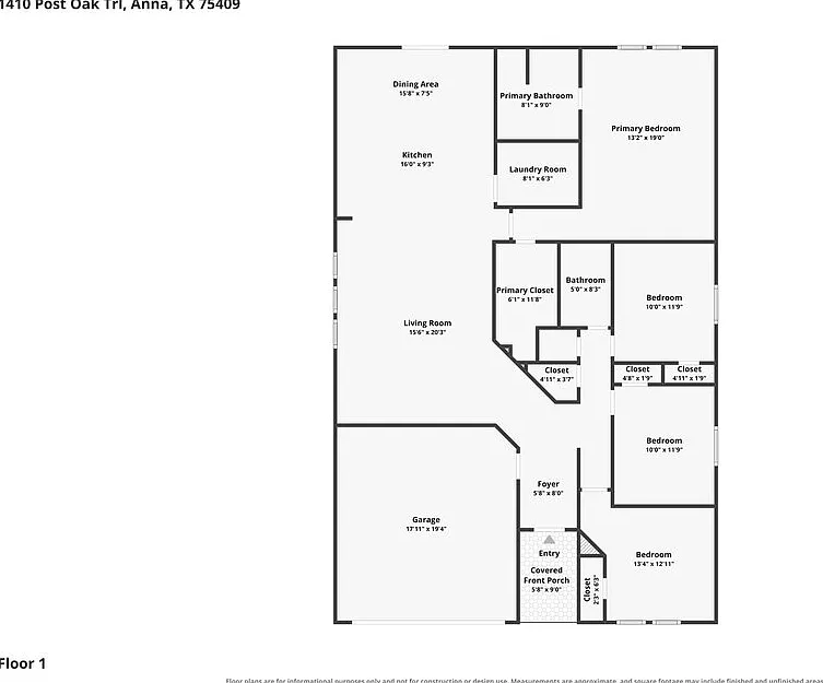 4 bed, 2.0 bath, 1906 sqft, $1,785 — Photo 2