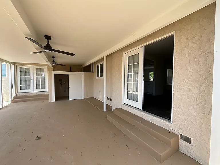 Large patio to entertain or sit out in the evenings