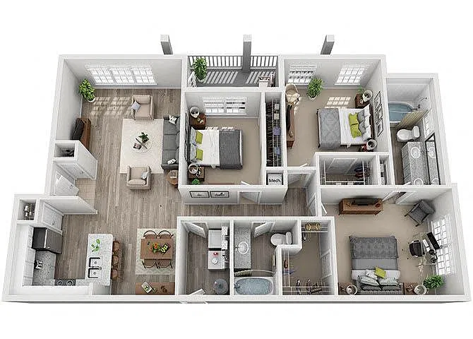 Floor plan C1