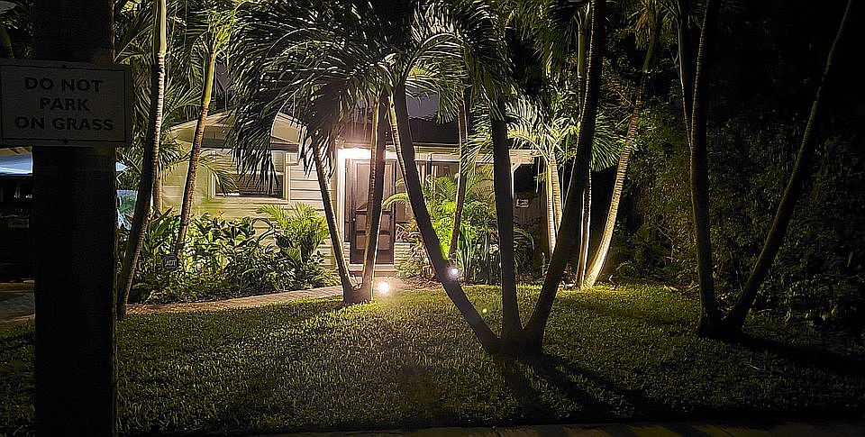 Night font shot
