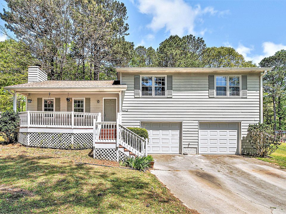 Great curb appeal and a covered front porch