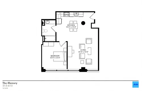 Floor plan The Mercury