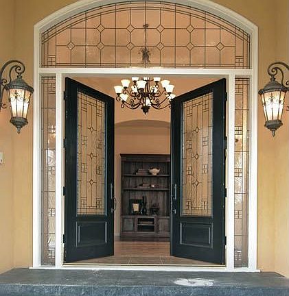Beautiful covered entry
