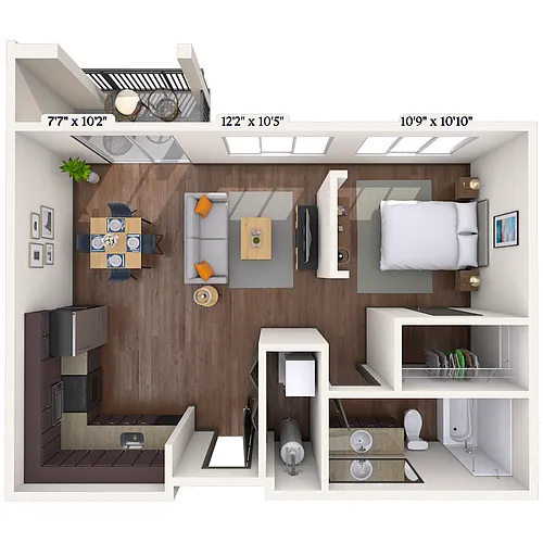 Floor plan The Dali