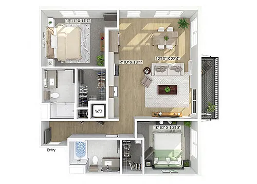 Floor plan B07