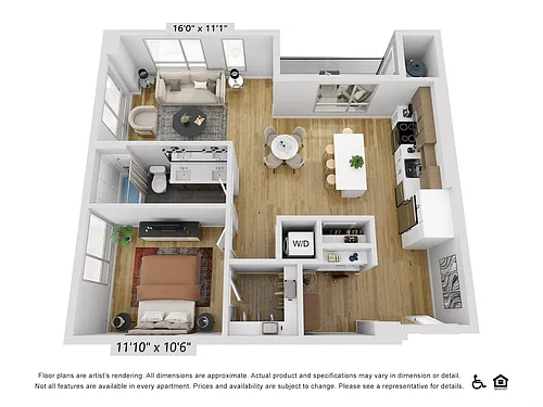 Floor plan A10W
