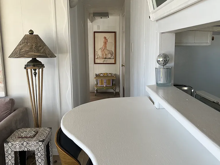 Bar and hallway view