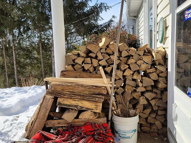 Firewood for wood burning fireplace.